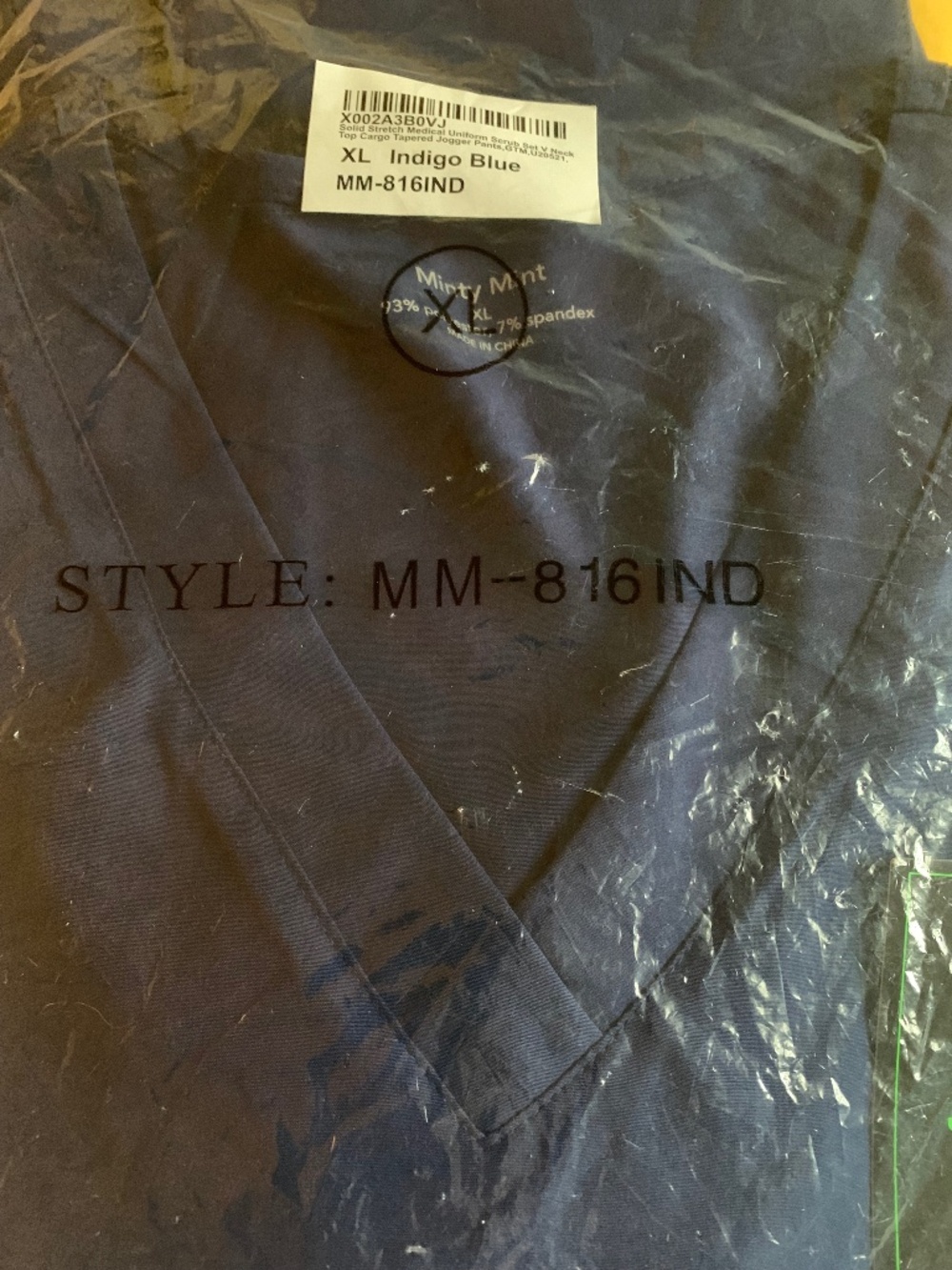 Medical uniform scrub set